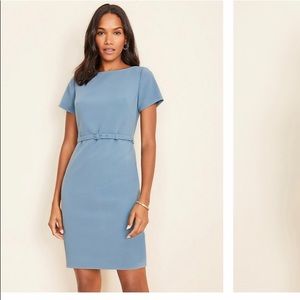 Teal blue belted new with tag Ann Taylor dress